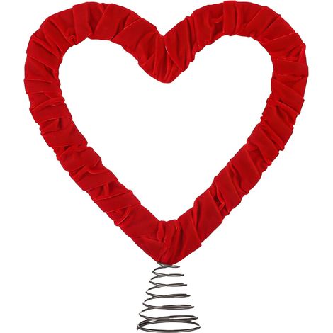 Ornamento a forma di cuore a molla per le feste, ideale per il-C