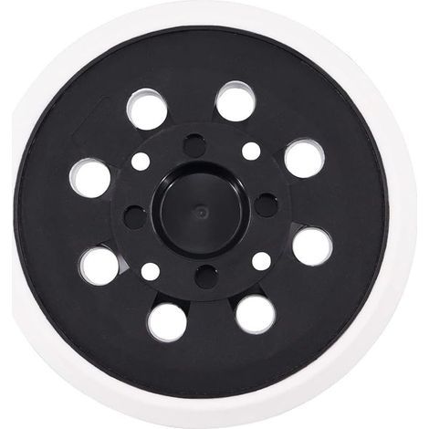 Plateau de Ponçage 125 mm, Plateau Ponceuse pour Bosch, Plateau Ponceuse Compatible 125 mm pour Bosch PEX 300/400 AE Ponceuse Excentrique (1/5)