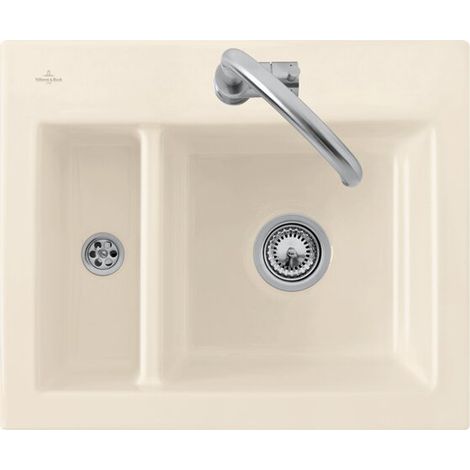 Villeroy & Boch 67800FKR évier affleurant Subway 60 XM
