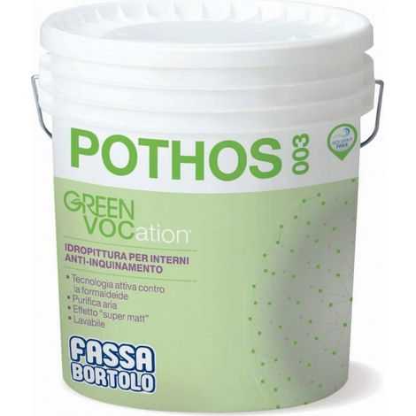 Idropittura per interni pothos 003 10 lt fassa bortolo