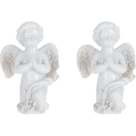 2 pièces de décoration en résine