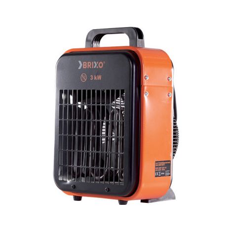 Generador de aire caliente de 3000 W – Brixo Fan robusto IPX4 con termostato – Niklas
