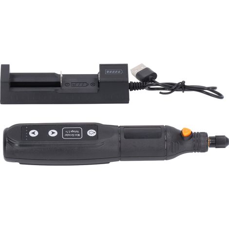 Mini perceuse électrique 3,7 V multifonctionnelle pour le bricolage, rechargeable par USB, pour le meulage et la gravure des ongles. (1/5)