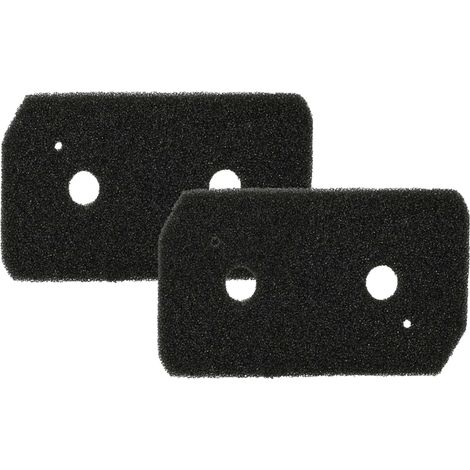 vhbw 2x Foam Pad Filter compatible with Bosch SelfCleaning Condenser WTH85200GB/02, WTH85200GB/03 Tumble Dryer Replacement Filter-Set