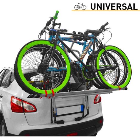 Portabicicletas universal para portón trasero de coche Steel Bike 3