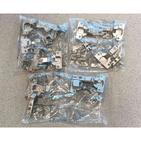 1CF ZZ-BUSTA CERNIERE X KIT ARMADIO 3 ANTE + 2 CASSETTI 119,5X46,5X184,5