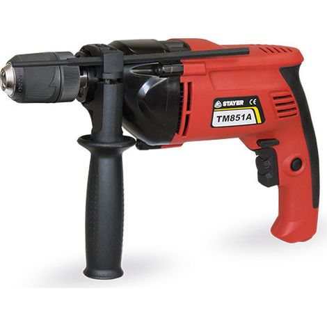 STAYER TM 851 BAK Trapano Elettrico 850 W in valigetta con percussione (1/3)