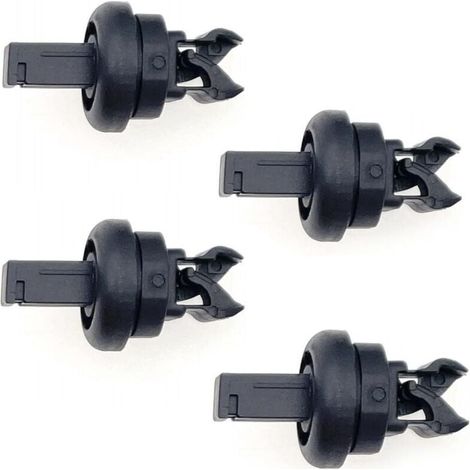 clips de fijación para bandeja de maletero de coche (79916JD00A, 7705099001 y 8200675047) para bandeja trasera de coche. Clips de retención de plástico negro. (1/4)