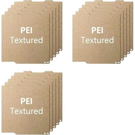 15 Stück für Bamboo Lab A1 Mini Serie 3D-Druck-Federstahl-PEI-Platte, präzise und effizient, 184 x 184 x 0,6 mm (1/5)