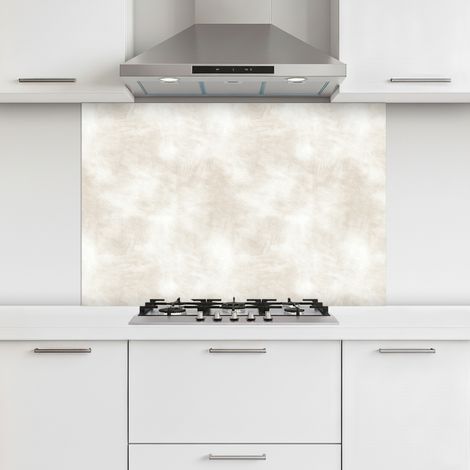 CRÉDENCE CUISINE Subtil - Texture - Beige 120x80 cm (1/5)