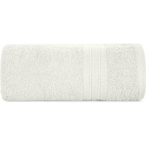 Kaya-Handtuch 50x90 cremefarbenes Frottee 500g/m2