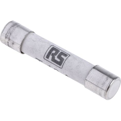 Rs Pro – Cartouche fusible 16A – Type T – 6.3 x 32mm – 500V c.a. – Céramique pour protection contre surtensions (1/2)