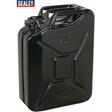 Sealey JCY20B Jerry Can 20L - Black