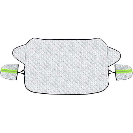 Couverture Pare Brise Voiture Protection Pare Brise Hiver Protege Pare Brise Magnétique Universelle Couverture Repliable pour Bache Voiture Anti Givre Neige UV Poussière Pluie (147x100cm) (1/4)