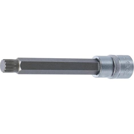 Douille à Embouts 140 mm - 12,5 mm (1/2) M14, Denture Multiple Intérieure XZN - Précision et Robustesse - D-Work