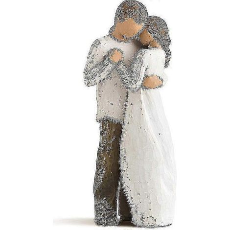 Promesse de l'Arbre Saule, Figurine sculptée et peinte à la main 2025