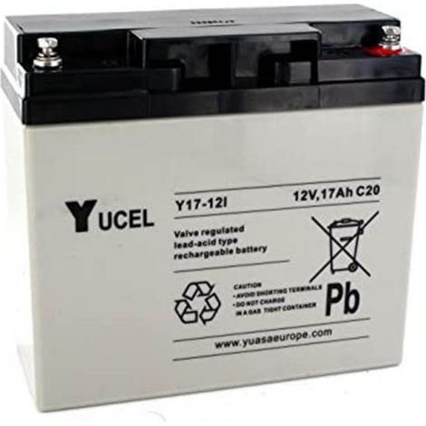 Batterie plomb étanche Y17-12 Yuasa Yucel 12v 17ah