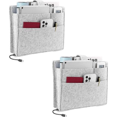 Lit organiseur sac Bunk lit étagère Easy rangement As Books Remotes Magazine support chevet organiseur pour lit (1/5)