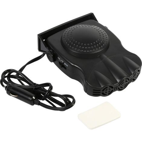 Chauffage Voiture, 12V 150W Chauffage Voiture Allume Cigare, Chauffage soufflant 2 en 1 pour voiture, Anti-buée pour Pare-Brise dégivreur, Pour Tableau De Bord Du Véhicule Ou Camionnette (1/5)