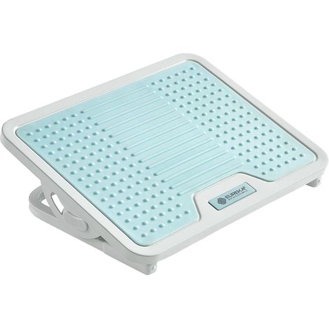 Eureka Ergonomic Repose-pieds ergonomique avec surface de massage, inclinaison à 20° et cadre robuste, idéal pour le travail.