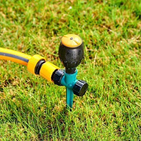 360 Grad drehbarer Rasensprenger für Gartenbewässerung und Kühlung (1/5)
