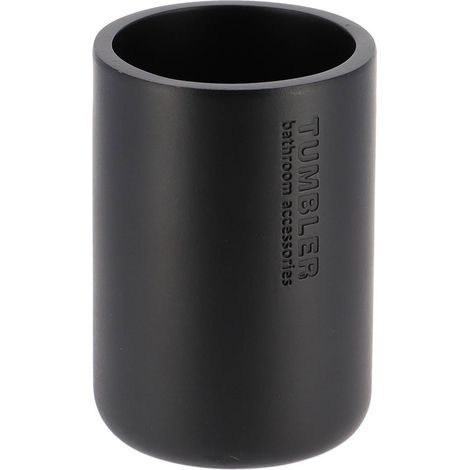 Taza de poliresina - negro mate - Tendance