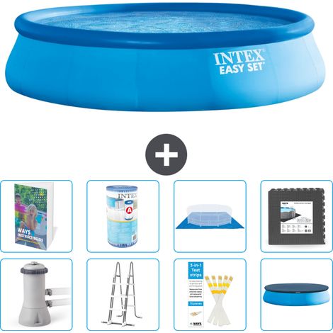 Easy Set Pool Rund - 457x107 cm - 9-teilig S563