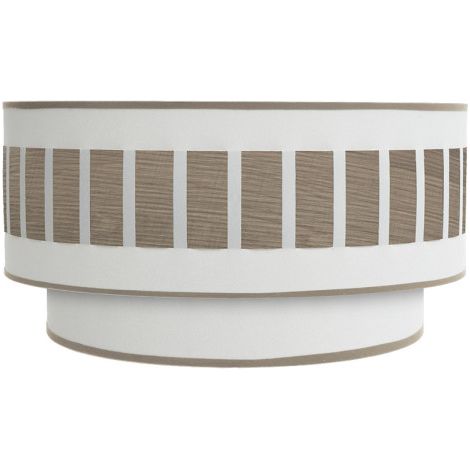 Aplique Ivanna 1xe27 Blanco-madera Clara 17x30x15 Cm (1/2)