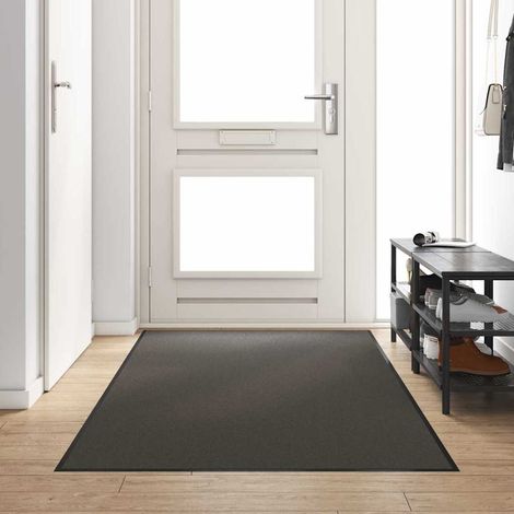 vidaXL Doormat Other Anthracite and Black 120 x 250 cm (1/5)