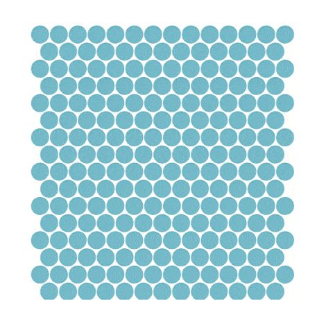 Mosaïque pâte de verre UNICOLOR ROND Ø2.3cm - - Boîte de 1 m2voir nuancier, beaucoup de couleurs sont disponibles)