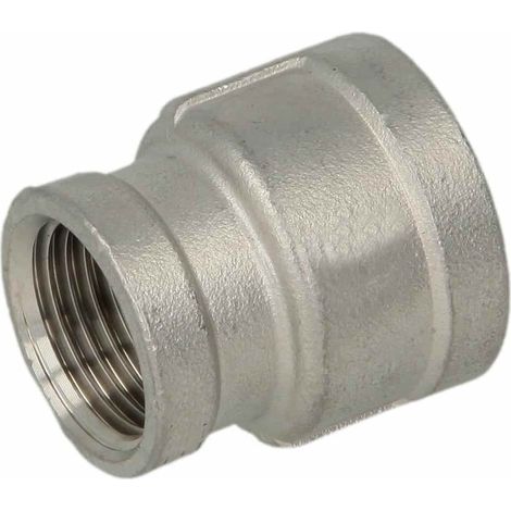 Réduction inox à visser F2 x F1/2