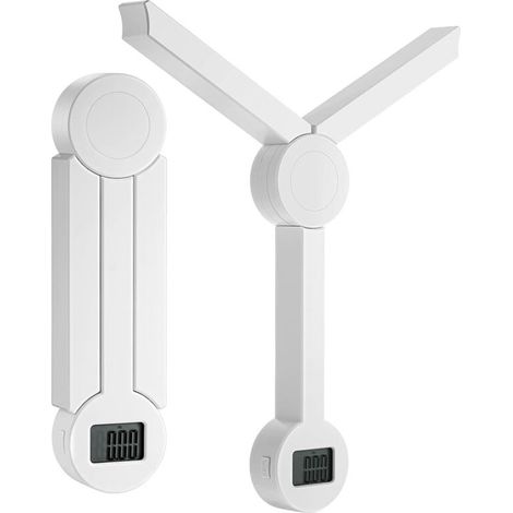 Balance alimentaire pliable de haute précision, balance de cuisine numérique avec écran LCD, balance alimentaire pour mesurer les apports alimentaires sains-AquaForge