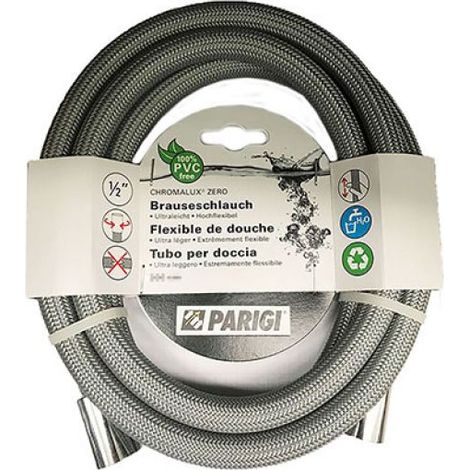 FLESSIBILE DOCCIA CHROMALUX ZERO Nero cm 150