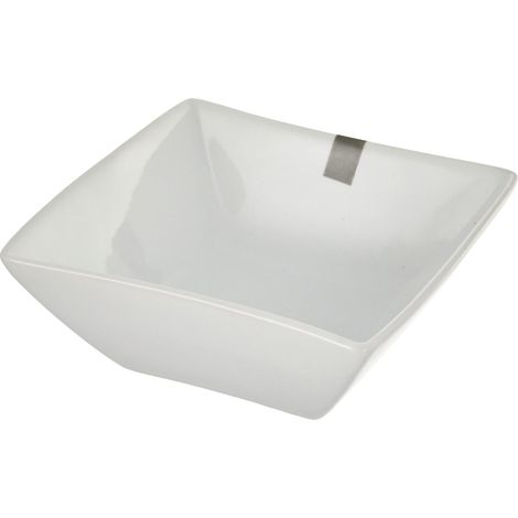 Bol carré Blanc 12,4 x 11,3 cm (1/4)