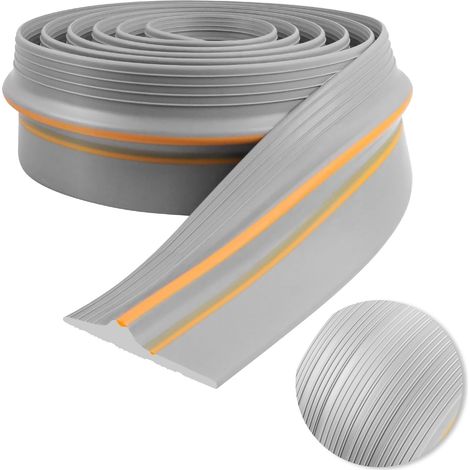 Universal Garage Door Threshold Seal Garage Door Seal Strip for Threshold (Grey, 3m×80mm×14mm) (1/5)