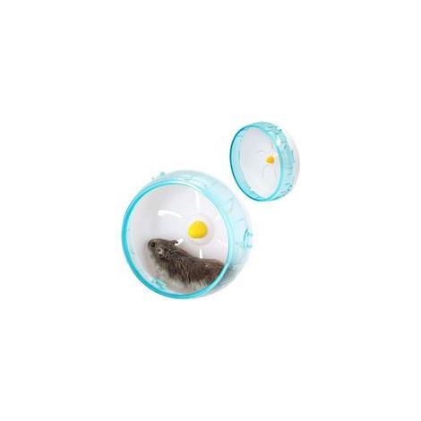 Roue de hamster, roue d'exercice pour hamster, gerbille, souris ou autres petits animaux domestiques (bleu,1Pcs) (1/4)