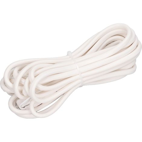Câble chauffant électrique étanche en caoutchouc silicone pour le dégivrage des canalisations d'eau, 220 V CA, 240 W (1/5)
