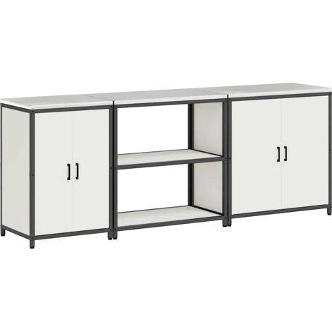 Maison Exclusive - Juego de Almacenamiento de Cocina HATTEM 3 pcs