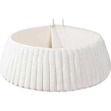 Collier d'arbre De Noël Protecteur Doux Style Bohème  Cache-Pied De Sapin De Noël Bohème Rustique Pour Extérieur Intérieur Maison De Ferme Fête De Vacances Festival D'Hiver Lieu (1/5)