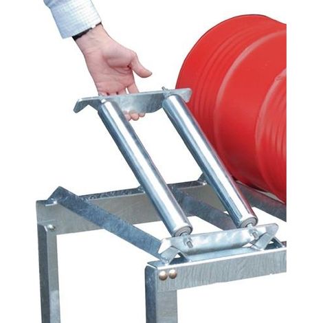 Bauer Rollenauflage RA 60 für 1x 60-l-Fass, feuerverzinkt (1/2)
