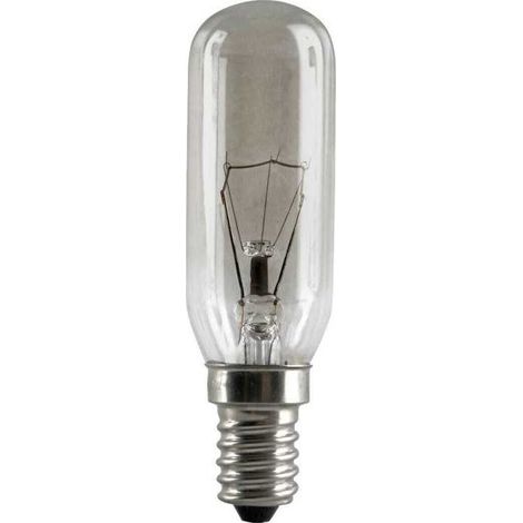 Lampesecoenergie – Ampoule à incandescence E14 40W – 220-240V – Lumière chaude – Durée de vie 1000H – Pour hotte aspirante