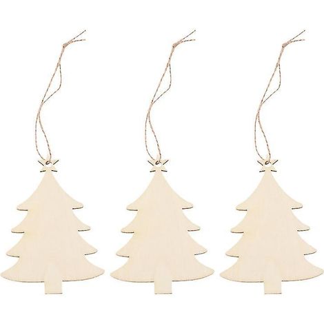 50 Stück Weihnachtsbaum-Hängedekoration