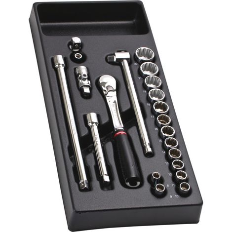 Facom Douilles 3/8 et accessoires - 12 pans