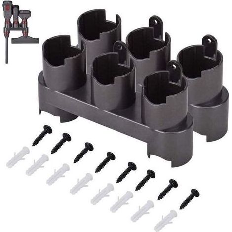 pair 2 Pcs Support d'Accessoires pour Dyson V7 V8 V10 V11, Montage Mural pour Accessoires de Rechange (1/4)