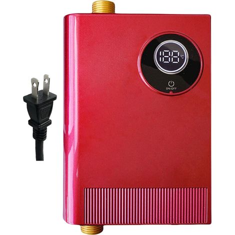 Calefacción rápida y de bajo consumo energético - Enchufe rojo estadounidense