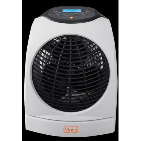 Vinco termoventilatore 2000w 2 selez. riscaldanti timer, termostato protezione antisurriscaldamento 70311 (1/3)
