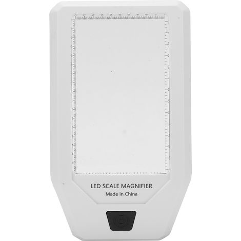 TH-8017 LED-Lupe mit Skala und 8 Leuchten, multifunktionale antike Lupe für den Außenbereich (1/5)