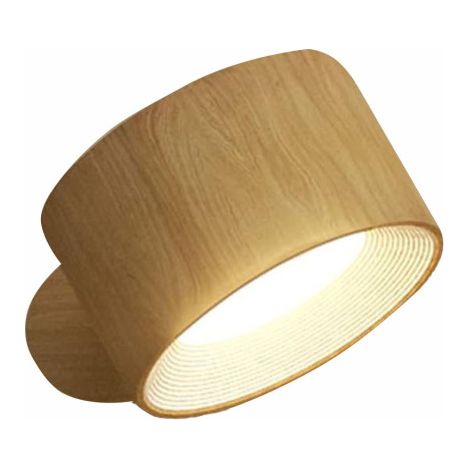 Wiederaufladbare LED-Wandleuchten über USB, 3 Farbtemperaturen, 3 Helligkeitsstufen, 360°-Magnetkugel (kabellos)