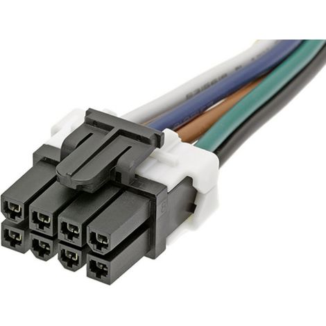 Molex Buchsengehäuse-Kabel Polzahl Gesamt 8 Rastermaß: 4.2 mm 451350810 1 St. Bag