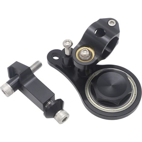 Pièces de rechange pour Kawasaki Ninja ZX6R : guidon, stabilisateur de direction, amortisseurs, amortisseurs de direction en titane, pièces de course.
